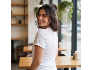Camiseta Baby Look Branca
