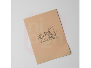 Bloco de Papel Kraft A4 300g