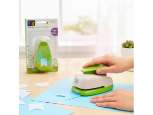 Perfurador de Papel 50mm Formato Bandeirinha – Artesanato